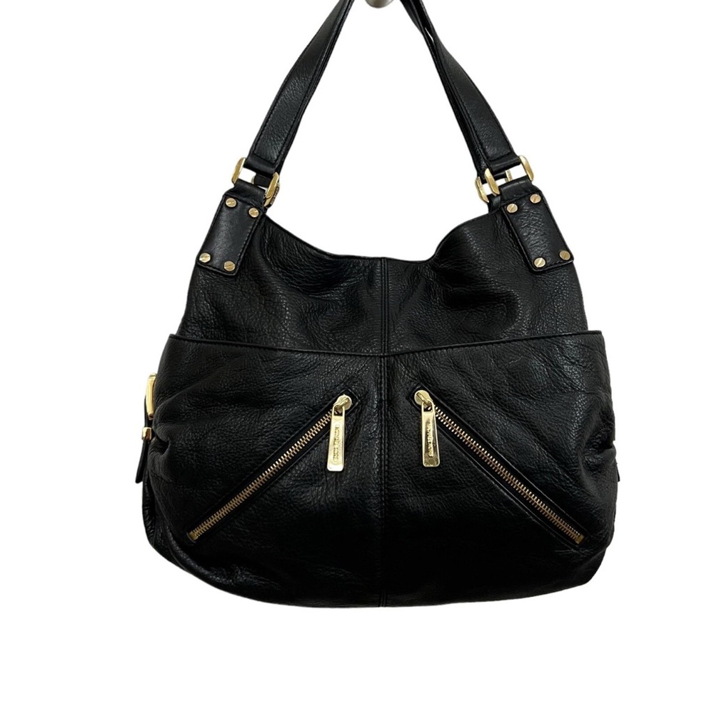 Michael Kors pebbled leather hobo bag with gold hardware #Kors #Hobo